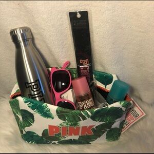 Victoria's Secret Pink Holiday Tropical Accessory Set